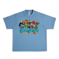 Pebble Blue cozy season with coffee cup Urban Heavy Tee - AdoDesignShop
