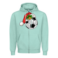 Seafoam Christmas sports Zipper Hoodie - BarkalooDesign