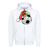 White Christmas sports Zipper Hoodie - BarkalooDesign