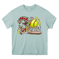 Arona three up down softball Heavy Core Tee - RacoonDesign