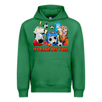 Emerald It's Game Day Y'all Soccer Coffee Cups Urban Hoodie - FaDigitalArtStudio