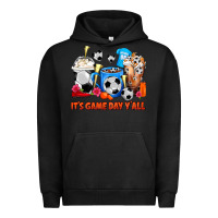 Pigment Black It's Game Day Y'all Soccer Coffee Cups Urban Hoodie - FaDigitalArtStudio