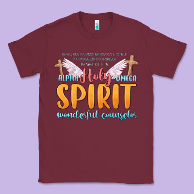 Holy Spirit Wonderful Counselor Classic Tee Designed By Maliassmallbusiness