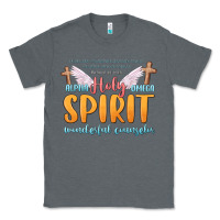 Charcoal Heather holy spirit wonderful counselor Classic Tee - MaliasSmallBusiness