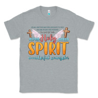 Heather Grey holy spirit wonderful counselor Classic Tee - MaliasSmallBusiness