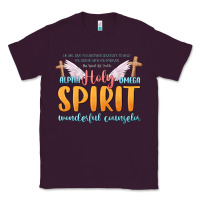 Plum holy spirit wonderful counselor Classic Tee - MaliasSmallBusiness