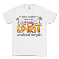 White holy spirit wonderful counselor Classic Tee - MaliasSmallBusiness