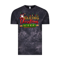 Cloud Black Baking Christmas cheer Vintage Tee - NancyCooperArtShop
