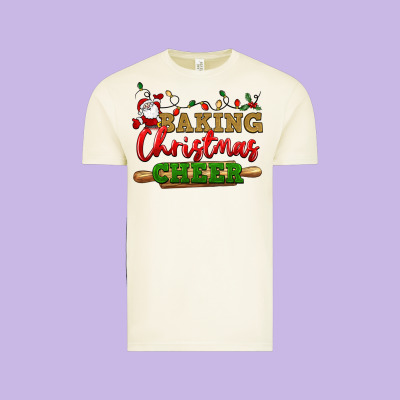 Baking Christmas Cheer Vintage Tee Designed By Nancycooperartshop