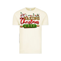 Vintage Arctic Baking Christmas cheer Vintage Tee - NancyCooperArtShop