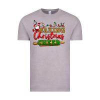 Vintage Zinc Baking Christmas cheer Vintage Tee - NancyCooperArtShop