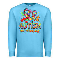 Ocean Blue Autism Awareness Premium Sweatshirt - NancyCooperArtShop