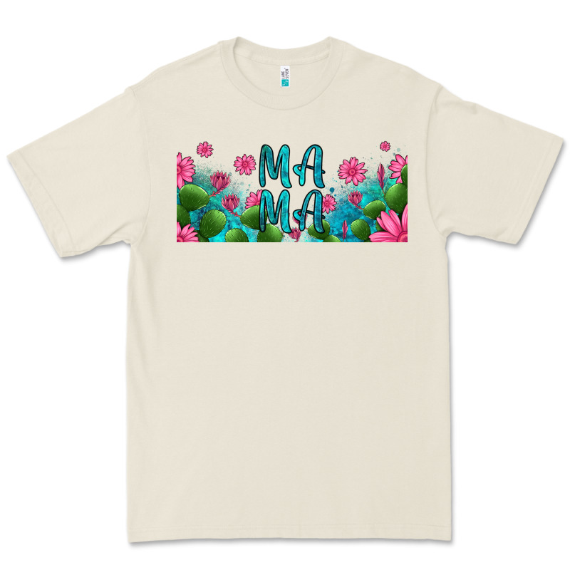 Cactus And Flowers Mama Libbey Glass Premium Tee by HRA Design Shop | Teevron