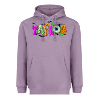 Lavender Personalized Halloween Heavyweight Hoodie - NancyCooperArtShop