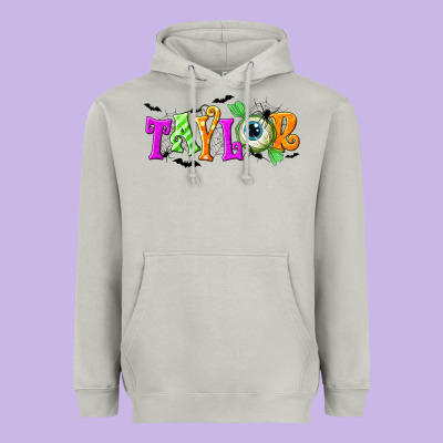 Personalized Halloween Heavyweight Hoodie Designed By Nancycooperartshop