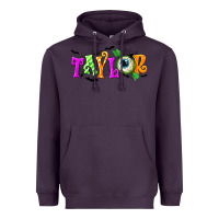 Plum Personalized Halloween Heavyweight Hoodie - NancyCooperArtShop