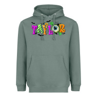Sage Personalized Halloween Heavyweight Hoodie - NancyCooperArtShop