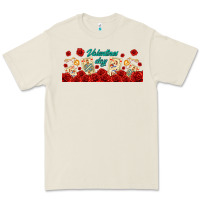 Bone valentines day with playing cards Premium Tee - AdoDesignShop
