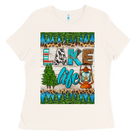 Bone lake life air freshener Ladies Tee - HRA Design Shop