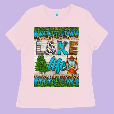 Lake Life Air Freshener Ladies Tee Designed By Hra Design Shop