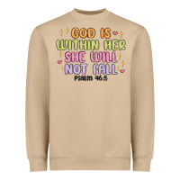 Mushroom god is within her she will not fall Heavyweight Sweatshirt - MaliasSmallBusiness