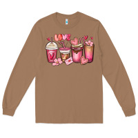 Toasted Coconut valentines day coffee cups Long Sleeve Tee - MaliasSmallBusiness