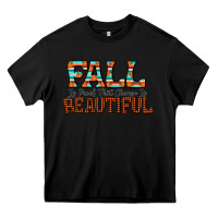 Black fall is proof that change is beautiful Heavy Core Tee - CowhideDigitalArt