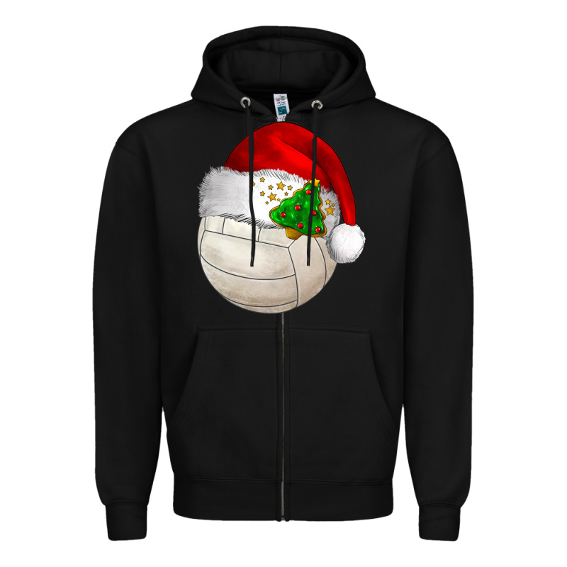 Christmas Sports Zipper Hoodie by BarkalooDesign | Teevron