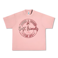Salmon mother and daughter best friends for life Urban Heavy Tee - MaliasSmallBusiness
