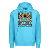 Ocean Blue god gifted me two titles mom and mimi  and i rock them both Premium Hoodie - JahusDesignShop