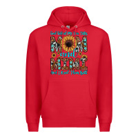 Red god gifted me two titles mom and mimi  and i rock them both Premium Hoodie - JahusDesignShop