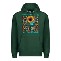 Sports Green god gifted me two titles mom and mimi  and i rock them both Premium Hoodie - JahusDesignShop