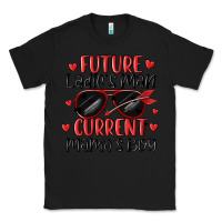 Black future ladies man current mamas boy Classic Tee - MaliasSmallBusiness
