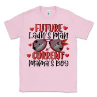 Bubblegum Pink future ladies man current mamas boy Classic Tee - MaliasSmallBusiness