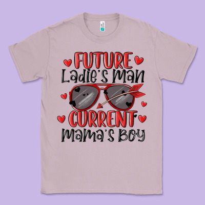 Future Ladies Man Current Mamas Boy Classic Tee Designed By Maliassmallbusiness
