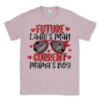 Lilac future ladies man current mamas boy Classic Tee - MaliasSmallBusiness
