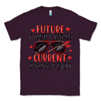 Plum future ladies man current mamas boy Classic Tee - MaliasSmallBusiness