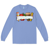 Colony Blue teacher custom Long Sleeve Tee - NancyCooperArtShop