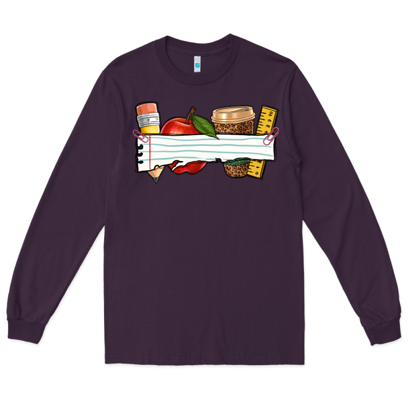 Teacher Custom Long Sleeve Tee by NancyCooperArtShop | Teevron