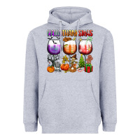 Heather Grey hallothanksmas Heavyweight Hoodie - texasbilliewilder