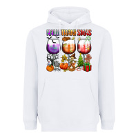 White hallothanksmas Heavyweight Hoodie - texasbilliewilder