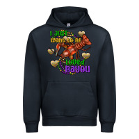 Navy Crawfish i just want to be loved bayou Urban Hoodie - FaDigitalArtStudio