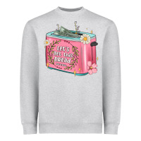 Heather Grey let s get this bread malia Heavyweight Sweatshirt - MaliasSmallBusiness