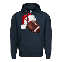Navy christmas sports Zipper Hoodie - BarkalooDesign