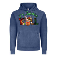 Vintage Denim it's christmas y'all reindeer Vintage Hoodie - Jasminsmagicworld