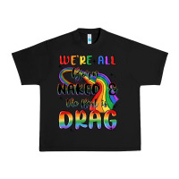 Black we're all born naked the rest is drag Urban Heavy Tee - MaliasSmallBusiness