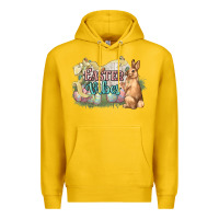 Lemon Easter vibes Easter Day Premium Hoodie - HowdyJamesFarm