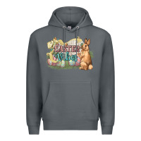 Rock Easter vibes Easter Day Premium Hoodie - HowdyJamesFarm
