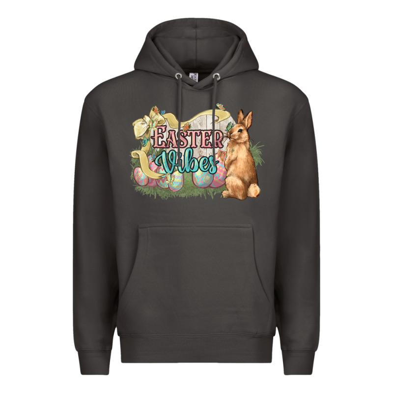 Easter Vibes Easter Day Premium Hoodie by HowdyJamesFarm | Teevron