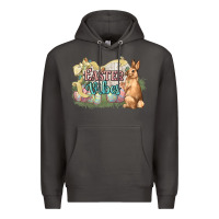 Smoke Easter vibes Easter Day Premium Hoodie - HowdyJamesFarm